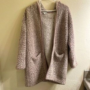 Sherpa cardigan